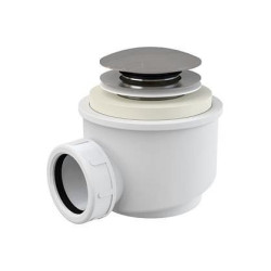 Sifoninis dušo kilimėlis Spustelėkite clack ALCAPLAST 70 mm