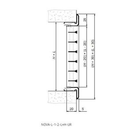 Restes SYSTEMAIR 200 x 100, Nova-L-1-2