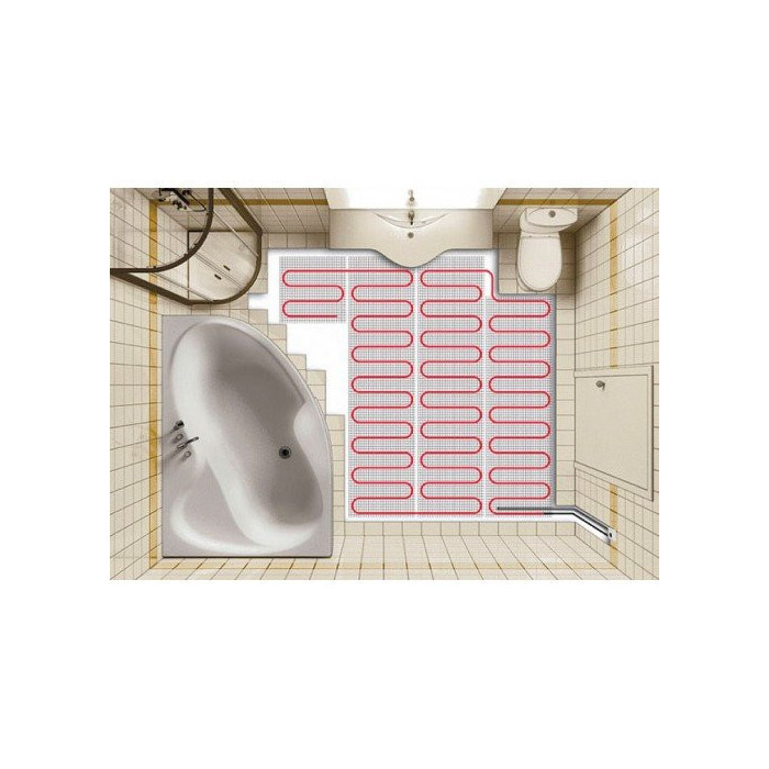 Elektriskais apsildes paklājs DANFOSS DEVIcomfort 150T 2 m (1 m2)