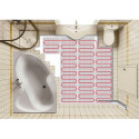 Elektriküttematt DANFOSS DEVIcomfort 150T 12 m (6,0 m2)