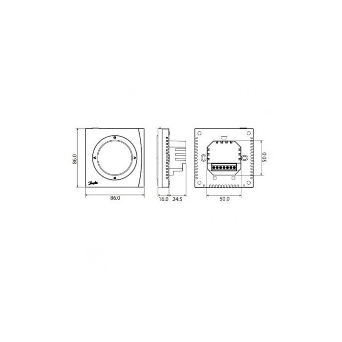 Приложения для термостатов доступны на DANFOSS ECtemp Next Plus