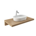 Washbasin under construction RAVAK Moon 2, 560 x 400 mm