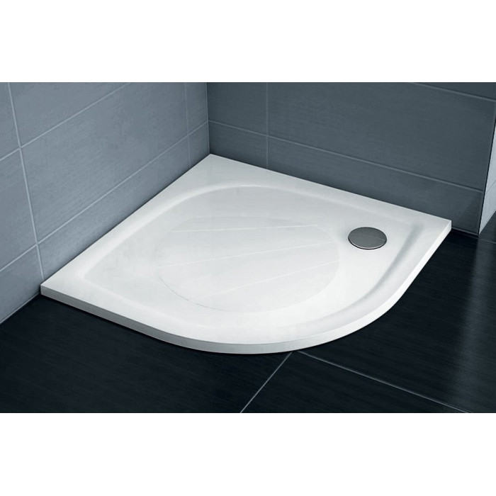 Dušialus RAVAK Elipso Pro 80 x 80, valge