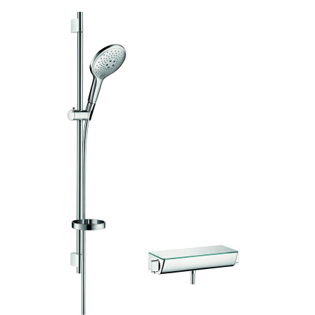 Термостат HANSGROHE Ecostat Select с душевой подставкой 90 см Raindance Select S, 27037000
