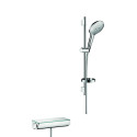 Термостатический смеситель HANSGROHE Ecostat Select с душевой подставкой 65 см Raindance Select S, 27036000