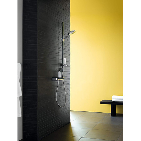 Термостатический смеситель HANSGROHE Ecostat Select с душевой подставкой 65 см Raindance Select S, 27036000