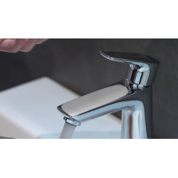Praustuvo maišytuvas su dugno vožtuva HANSGROHE Talis E 110, 71710000