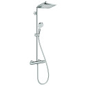 Thermostatic rain shower system HANSGROHE Crometta E 240 1jet, 27271000