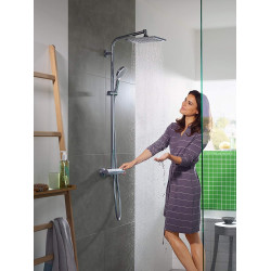 Termostata lietus dušas sistēma HANSGROHE Crometta E 240 1jet, 27271000