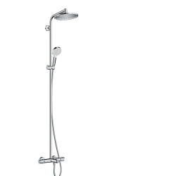 Termostata lietus dušas sistēma ar knābi HANSGROHE Crometta S 240 1jet, 27320000