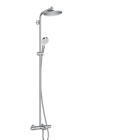 Thermostatic rain shower system with beak HANSGROHE Crometta S 240 1jet, 27320000