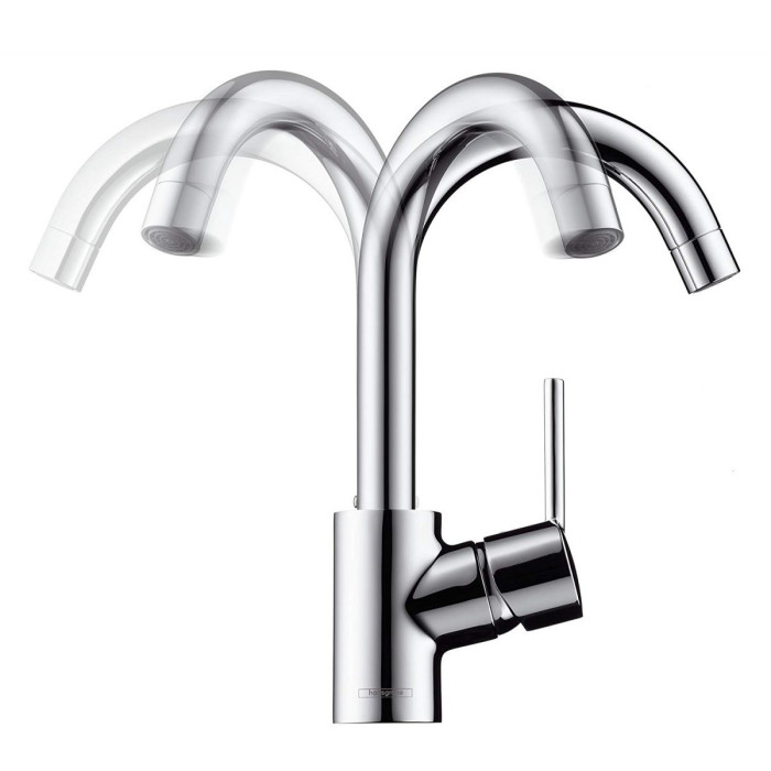 Virtuvė (plautuvės) maišytuvas su ištraukiamu snapu HANSGROHE Focus, 31815800