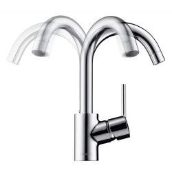 Maišytuvas virtuvė-plautuve aukšta svirtimi HANSGROHE Focus, 31817000