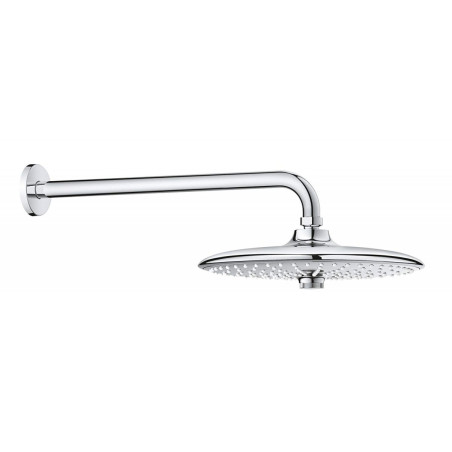 Stacionāra dušas galva ar turētāju no grēka GROHE Euphoria 260 mm