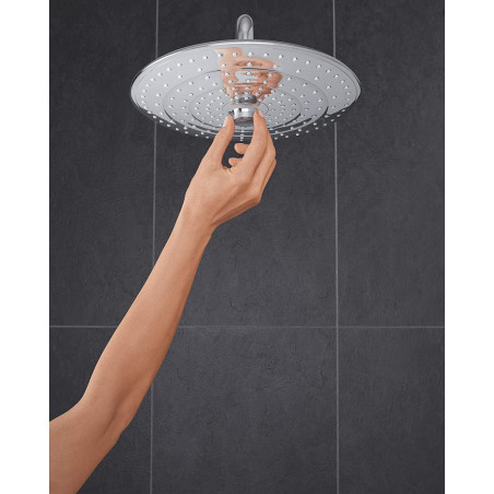 Statsionaarne dušiotsik koos hoidikuga patust GROHE Euphoria 260 mm