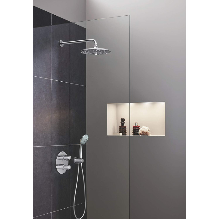 Стационарная душевая лейка с держателем от sin GROHE Euphoria 260 мм