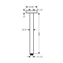 Shower holder from the ceiling HANSGROHE 30 cm, 27389000