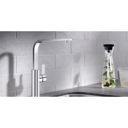 Kitchennis (izlietnes) jaucējkrāns BLANCO Rodal, hromēts