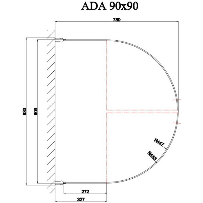 Dušas kabīne BRASTA GLASS Ada