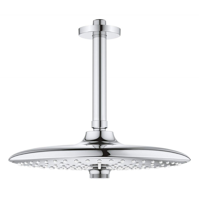 Stacionari dušo galvutė su laikikliu iš lubų GROHE Euphoria 260 mm