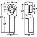 Siphon for the urinal VIEGA with a vertical run-off, 492458