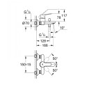 Faucet sets for bath GROHE BauEdge