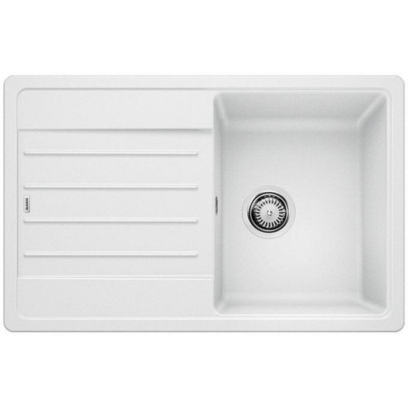 Stoneware (granite) sink BLANCO LEGRA 45 S, 78x50 cm, White
