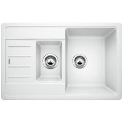 Kivist (graniidist) valamu BLANCO LEGRA 6 S Kompaktne, 78x50 cm, Valge