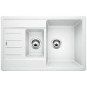 Stoneware (granite) sink BLANCO LEGRA 6 S Compact, 78x50 cm, White