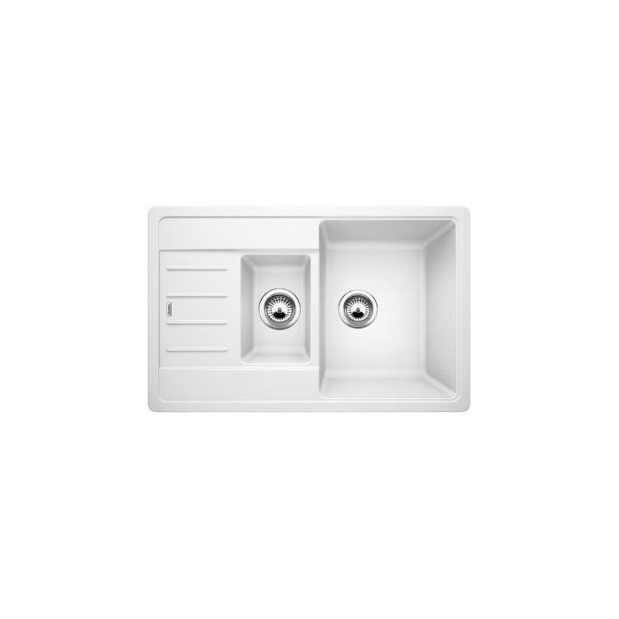 Keramikas (granīta) izlietne BLANCO LEGRA 6 S Kompakts, 78x50 cm, balts