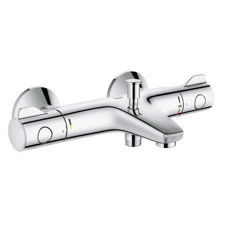 Jaucējkrāns vannai ar termostatu - duša GROHE Grohtherm 800 Jaunums