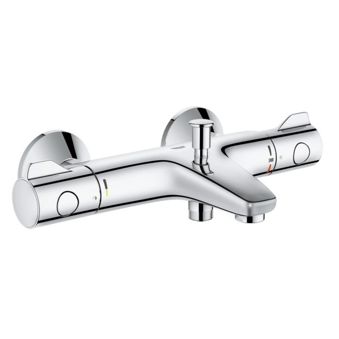Jaucējkrāns vannai ar termostatu - duša GROHE Grohtherm 800 Jaunums
