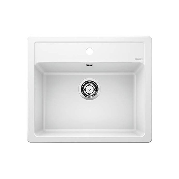 Stoneware (granite) sink BLANCO Legra 6, White