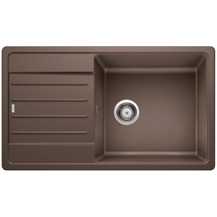 Stoneware (granite) sink BLANCO LEGRA XL 6 S, 86x50 cm, Coffee