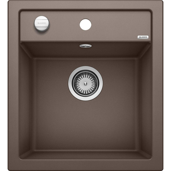 Stoneware (granite) sink BLANCO DALAGO 45, 46,5x51 cm, Coffee