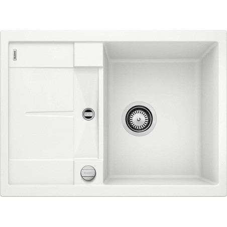 Мойка из керамогранита BLANCO METRA 45 S Compact, 68x50 см, Белый
