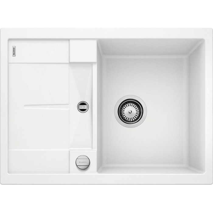 Мойка из керамогранита BLANCO METRA 45 S Compact, 68x50 см, Белый