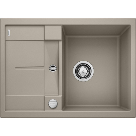 Stoneware (granite) sink BLANCO METRA 45 S Compact, 68x50 cm, Truffle