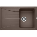Stoneware (granite) sink BLANCO SONA 45 S, 78x50 cm, Coffee