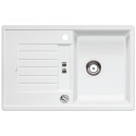 Stoneware (granite) sink BLANCO ZIA 45 S, 78x50 cm, White