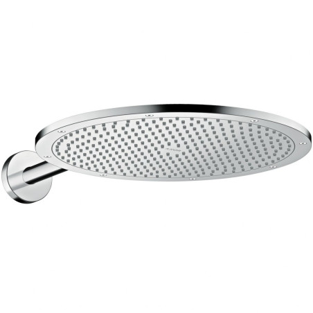 Stacionāra dušas galva ar kronšteinu no sienas HANSGROHE AXOR OHS 1jet 350 mm