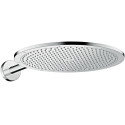 Stacionāra dušas galva ar kronšteinu no sienas HANSGROHE AXOR OHS 1jet 350 mm