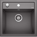Stoneware (granite) sink BLANCO DALAGO 5, 51.5x51 cm, Stone gray