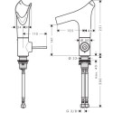 Valamusegisti HANSGROHE AXOR Starck V 140, 12112000