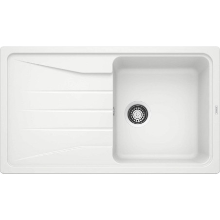 Akmens masės (granitinė) plautuvė BLANCO SONA 5 S, 86x50 cm, Balta