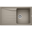 Stoneware (granite) sink BLANCO SONA 5 S, 86x50 cm, Truffle
