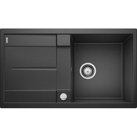 Мойка из керамогранита BLANCO METRA 5 S, 86x50 см, Антрацит
