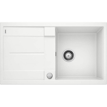 Мойка из керамогранита BLANCO METRA 5 S, 86x50 см, Белый