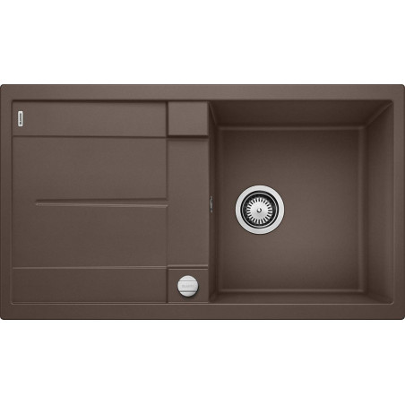 Мойка из керамогранита BLANCO METRA 5 S, 86x50 см, Кофе