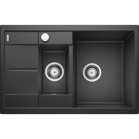 Stoneware (granite) sink BLANCO METRA 6 S Compact, 78x50 cm, Anthracite